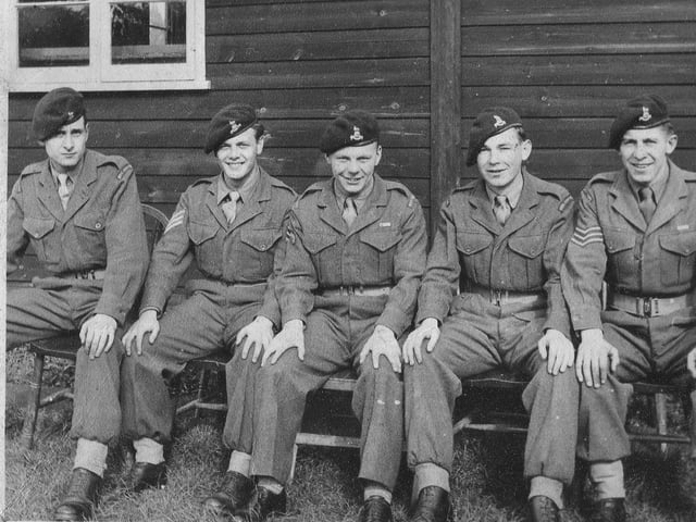 Sergeant Cooper and friends