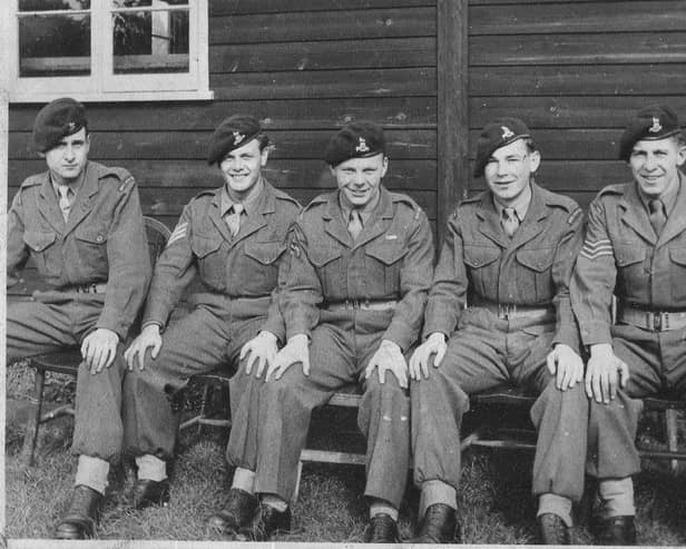 Sergeant Cooper and friends