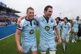 Dylan Hartley (left) and Phil Dowson (photo by David Rogers/Getty Images)