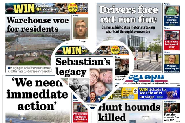 Some of our front pages during February 2024
