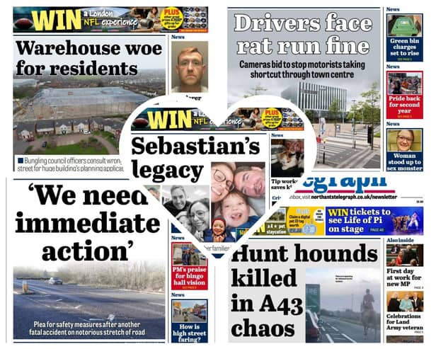 Some of our front pages during February 2024