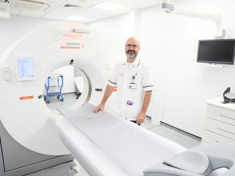 £250,000 CT Scanner with Neil Meadows - senior radiographer