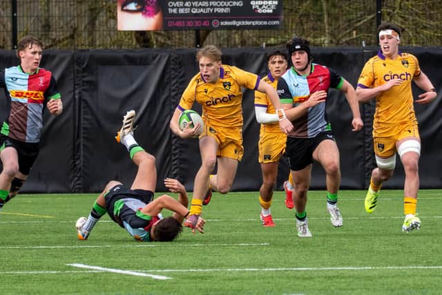 Saints Under-18s were beaten by their Harlequins counterparts (picture: Northampton Saints)