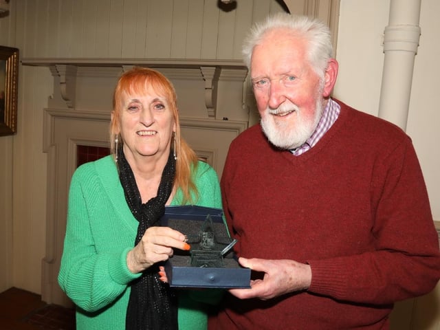 Irene James and Laurie Johnson have raised £105,000 for Help for Heroes with their Rothwell charity shop Heroes that they ran for more than 12 years. Irene said: "We feel proud of our achievement. We set out to raise £100,00 and we raised more."