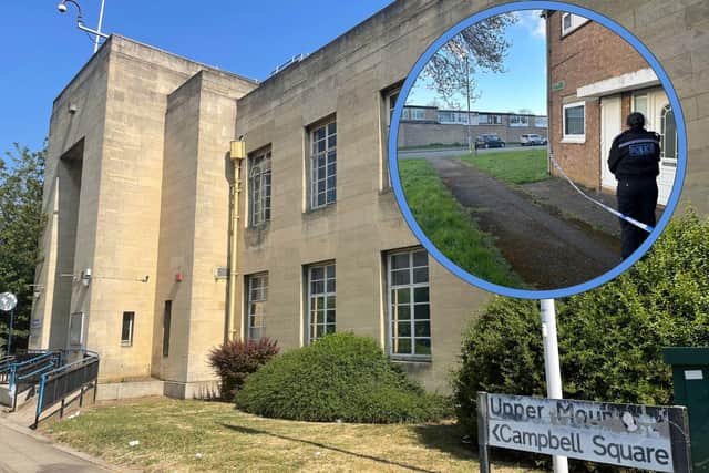 Max Boulton and Logan McBride appeared at Northampton Magistrates' Court this morning in connection with a stabbing in Corby. Image: National World