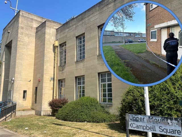 Max Boulton and Logan McBride appeared at Northampton Magistrates' Court this morning in connection with a stabbing in Corby. Image: National World