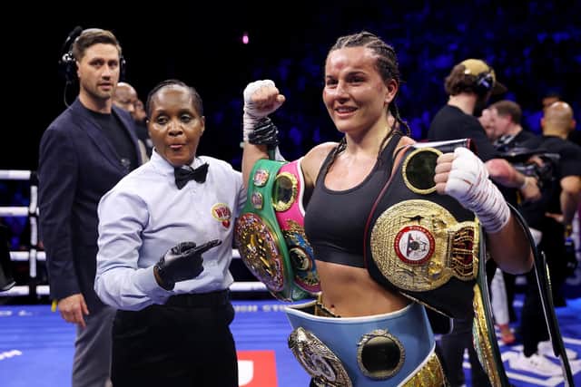Chantelle Cameron secured a superb win in Dublin