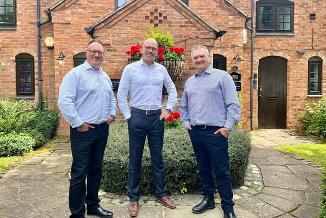 L to R: Phil Bass, Andy Burman, Pete Phillips