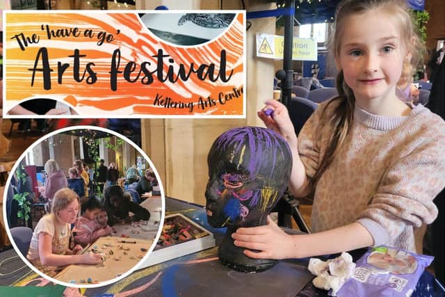 'Have a go' arts festival, Kettering Arts Centre at St Andrew's Church/ Kettering Arts Centre