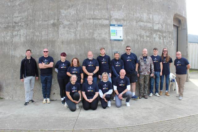 BN - IMG_4466 - The team at Barratt Northampton who completed the charity abseil