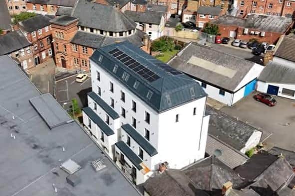 Job's Yard is in Kettering town centre on a site off Meeting Lane and Ebenezer Place/UGC
