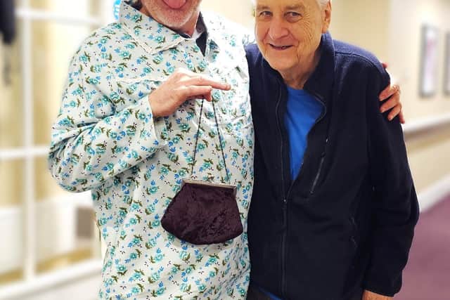 Fun at Elm Bank Care Home for London Fashion Week