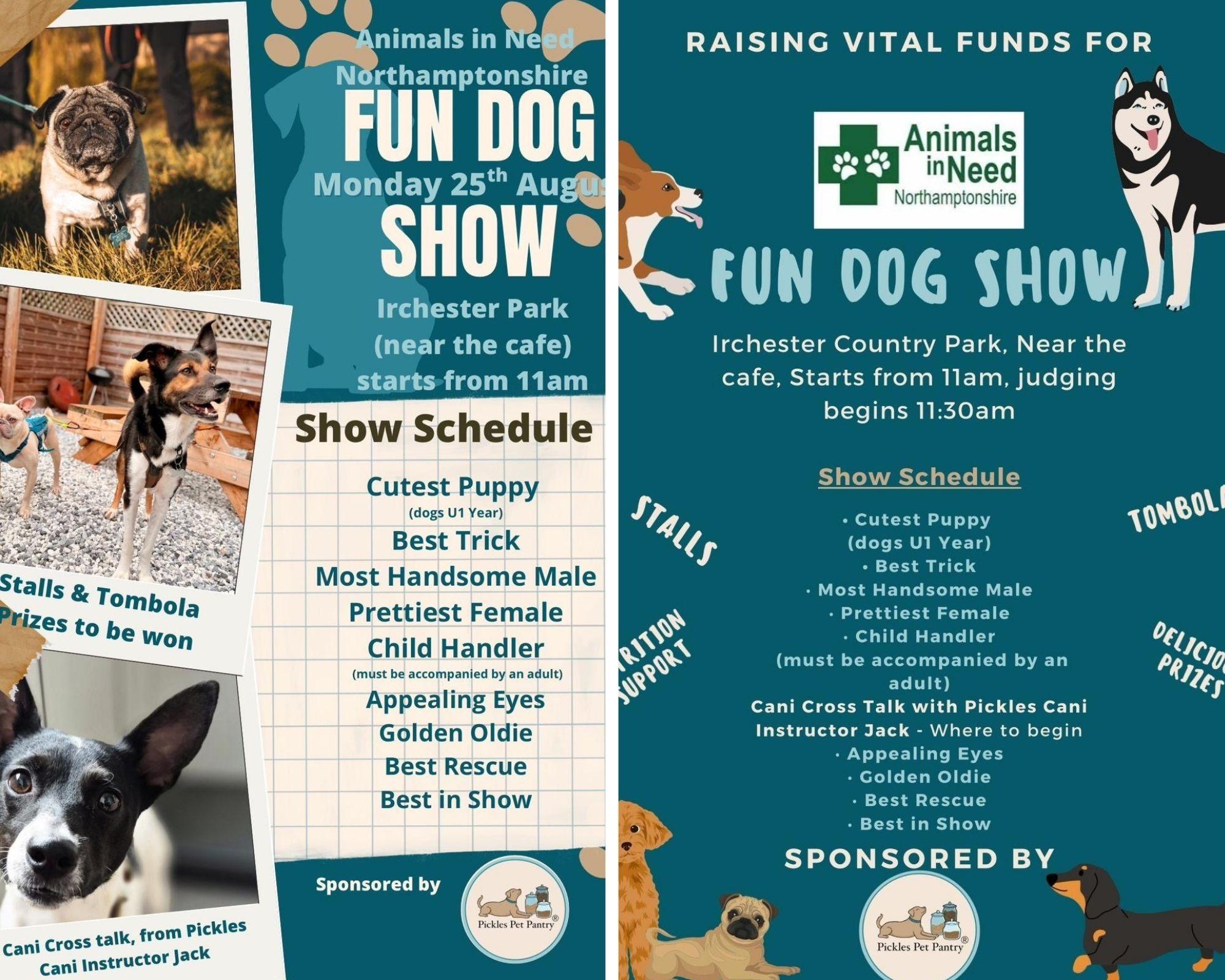 Fun dog show fundraiser at Irchester Country Park for Northamptonshire ...