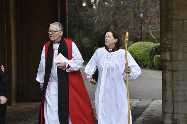The first female Bishop of Peterborough - the Right Rev Debbie Sellin - was installed at a special service at Peterborough Cathedral on Sunday. Bishop Debbie is the 39th Bishop of Peterborough. She was installed by the Archdeacon of Canterbury, on behalf of the Archbishop, and formally began her public ministry in the diocese, which includes Northamptonshire. She is an inspiration to people across the diocese and people from Northamptonshire were among those who witnessed this momentous occasion at the weekend