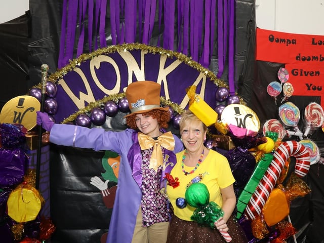 Golden ticket winners at Corby Kingswood Primary Academy:Corby children get Willy Wonka's golden tickets