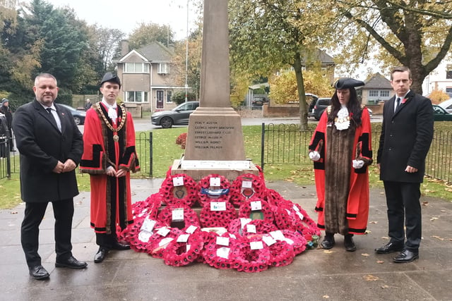Remembrance Sunday in Corby 2023