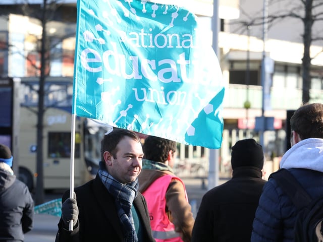 Matt Reay who teaches at Brooke Weston Academy