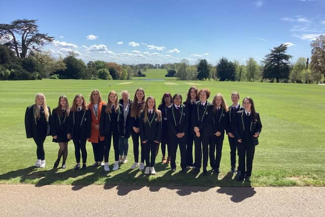 Cedars Upper School students are taking part in the Open Arts Competition at Stowe House.