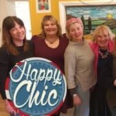 Happy Chic members with Denise Mackay /Happy Chic