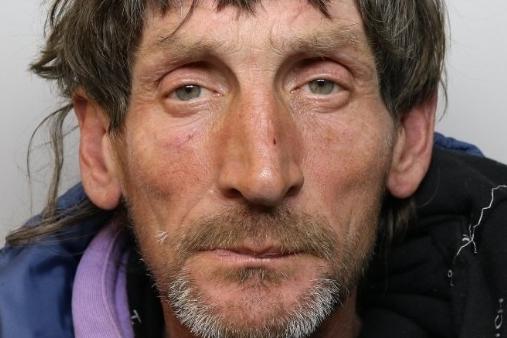 Weems, an aggressive beggar from Corby, was jailed after breaching a criminal behaviour order less than a month after he was told to stop his anti-social behaviour. The 51-year-old, of Dorking Walk, was sentenced to 52 weeks in prison.