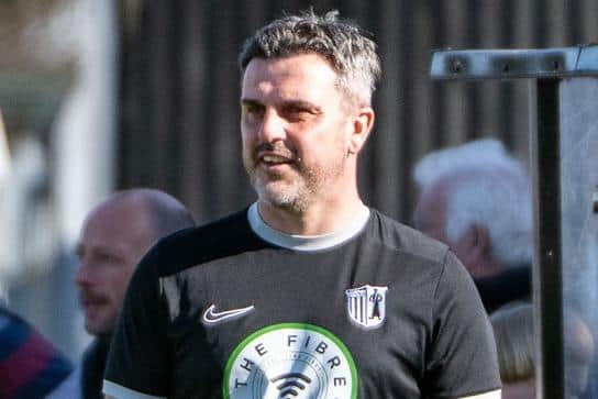 Corby Town boss Leon Mettam (Picture: Jim Darrah)
