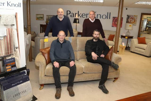 (Back) l-r Robert Jones and Paul Balmbra; (front) l-r Anthony Jones and Simon Stokes/National World