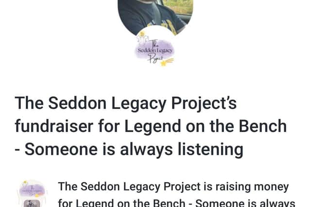 Fundraising page