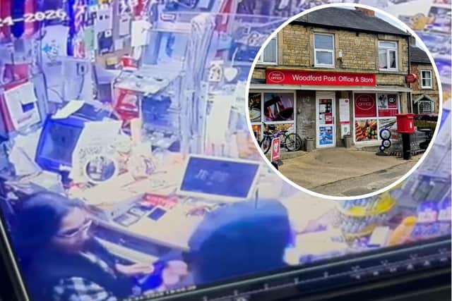 Robbery at Woodford Post Office /CCTV