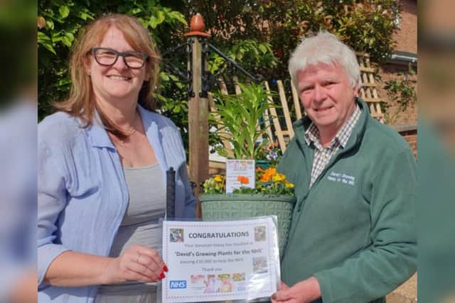 David Woods has raised £30,000 for the NHS