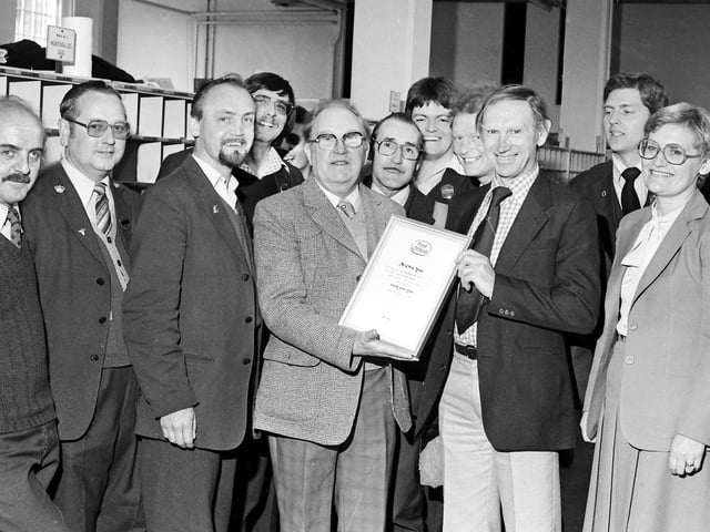1982 MR TYRRELL RETIRES KETTERING POST OFFICE