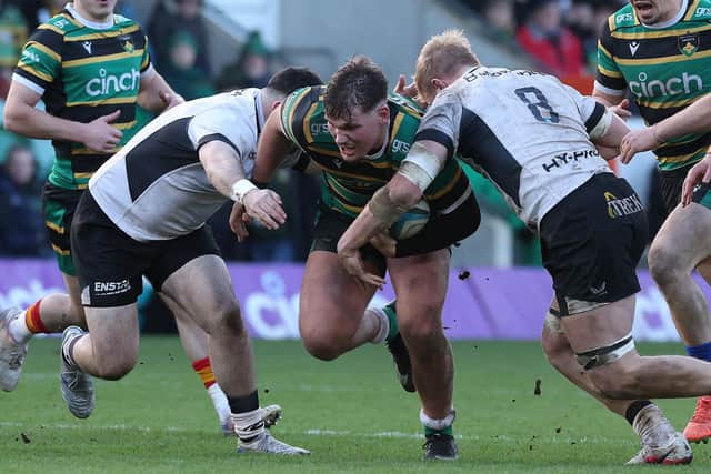 Jack Lewis impressed against Saracens (photo by David Rogers/Getty Images)