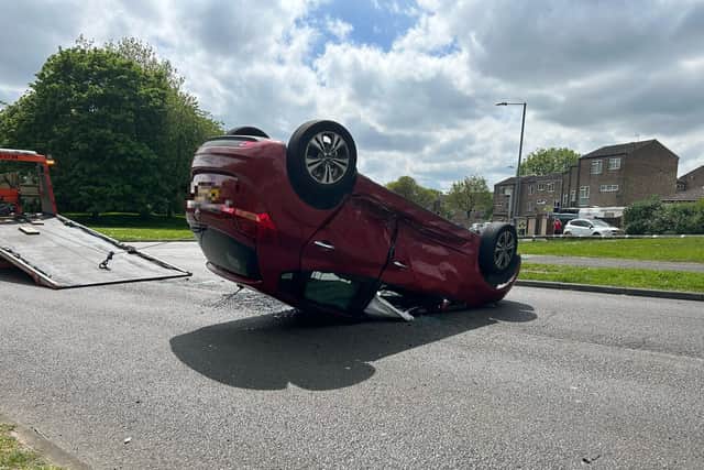 The incident happened at around midday today (Monday, May 13)