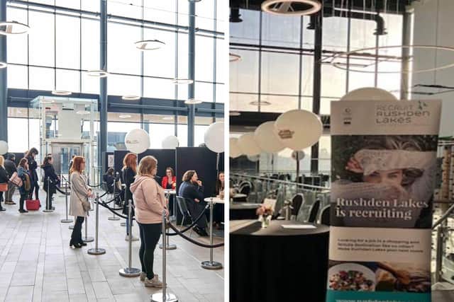 Rushden Lakes is holding a free recruitment event this month