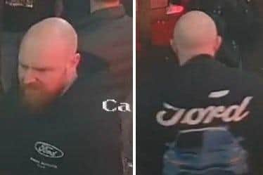 Police would like to speak to the man pictured in this CCTV image