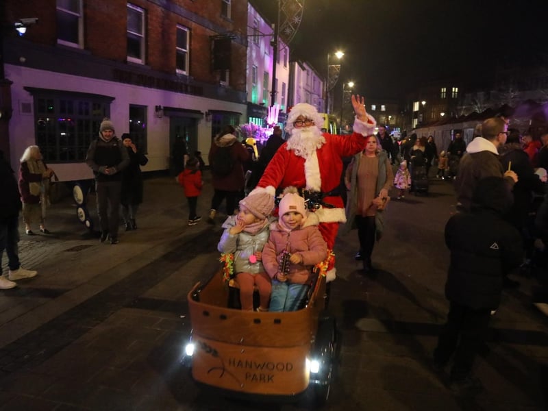 PICTURE SPECIAL: Kettering Christmas lights switch on event 2024
