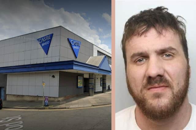 Jordan Mark Brown was involved in a public order offence at Castle Bingo in Corby. Image: Google / National World
