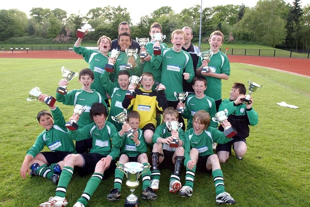 Rockingham Forest Youth Goalie Cory McGovern made man of the match after he saved a penalty  2008