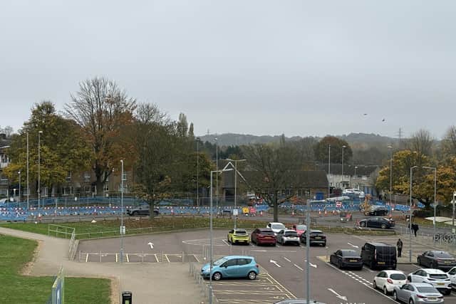 Elizabeth Street in Corby will close for two weeks to allow for cycle lane construction works. Image: National World