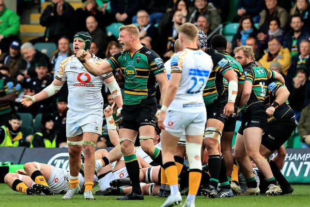 David Ribbans is ready to return for Saints, and he will hope to be celebrating again on Saturday