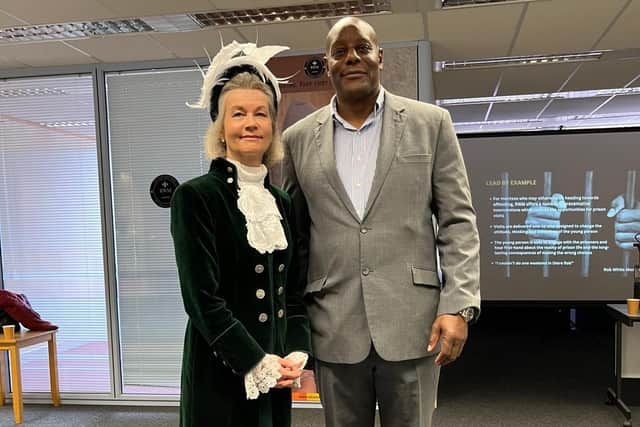 Rob White and High Sheriff