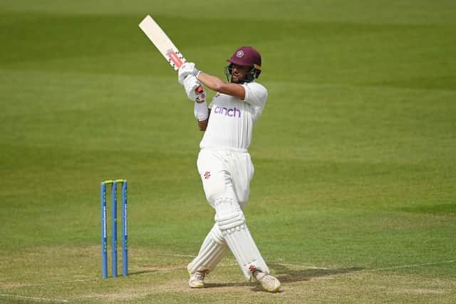 Emilio Gay top-scored for Northants against Kent, making 112