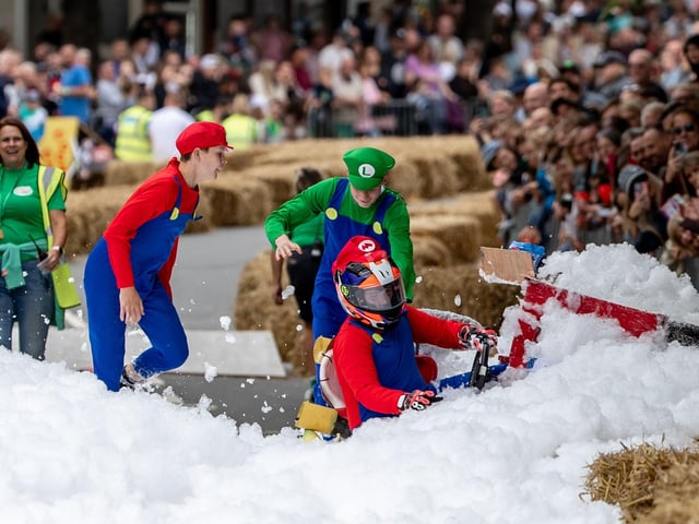 Dozens of teams took part in the popular village event on Sunday September 17, 2023.