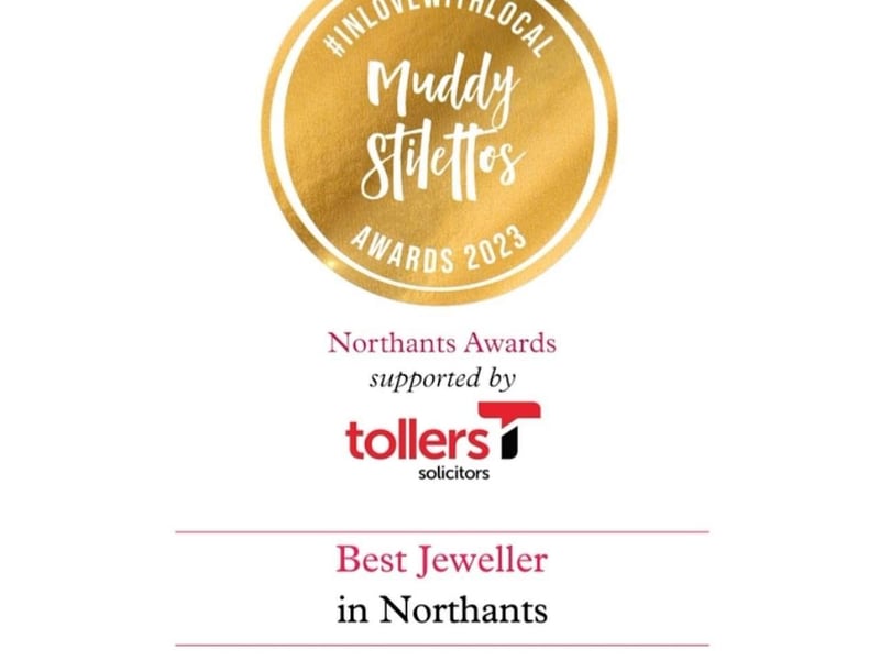 By Clemmie in Long Buckby won best jeweller.