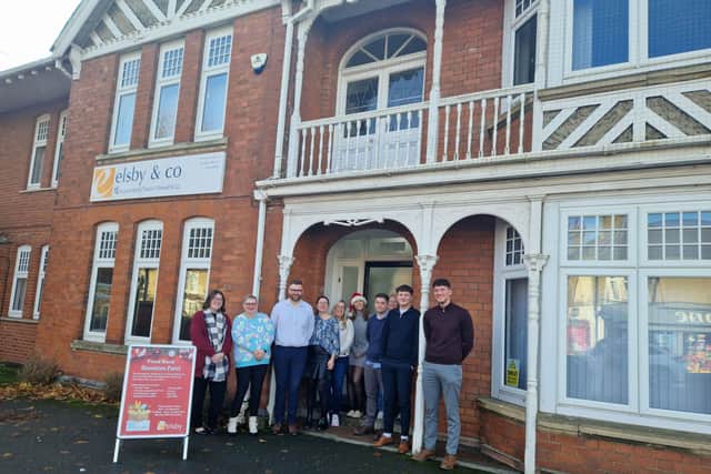 Can you help the team from Elsby & Co support the Rushden & Higham Food Bank?