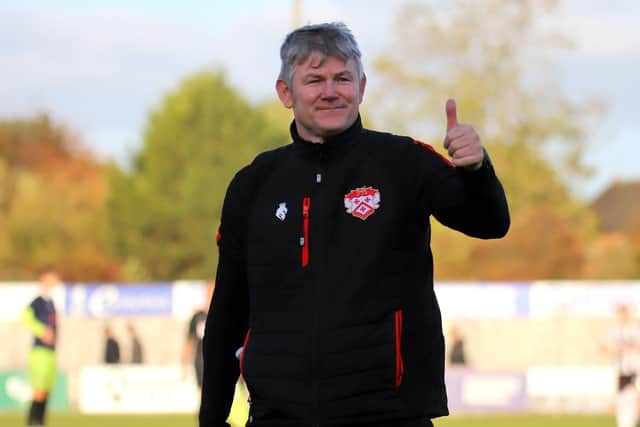 Kettering Town manager Lee Glover. Picture by Peter Short