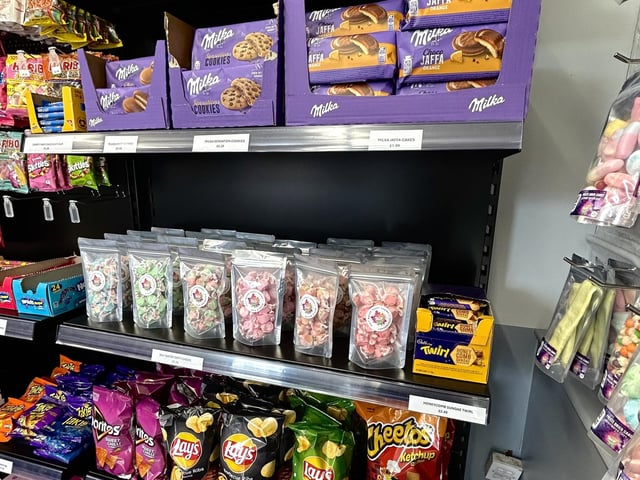 There's plenty on offer for customers with a sweet tooth