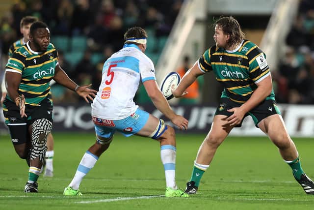 JJ van der Mescht showcased his offloading game last Sunday (photo by David Rogers/Getty Images)