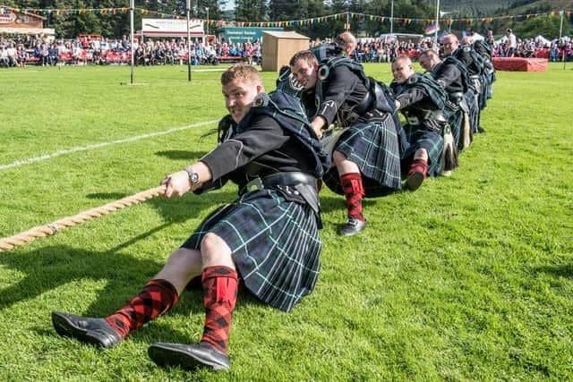 The Tug of War is a traditional event at Highland Games events/The Scotsman