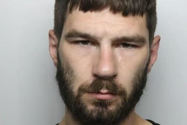 A judge jailed the 34-year-old serial shoplifter for 31 months after he ignored court orders supposed to prevent him reoffending by stealing from four Northampton grocery stores 37 TIMES. Mills, of no fixed abode, stole wine, confectionery, detergent and washing liquid from branches of One Stop, Tesco Express, One Stop and Heron Foods.