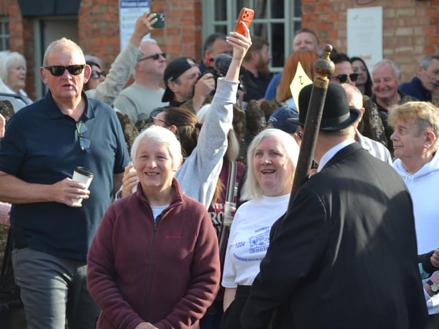 Hundreds attend Rowell Fair Proclamation day bright and early on Monday morning